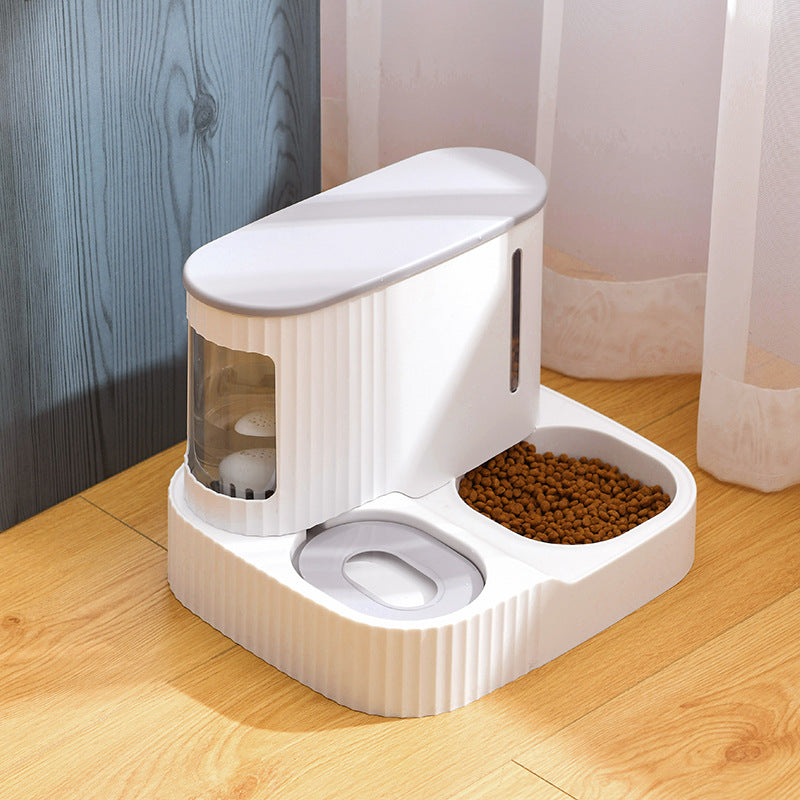 Cat Automatic Drinking Fountain Feeder Integrated Water Feeder Pet Supplies