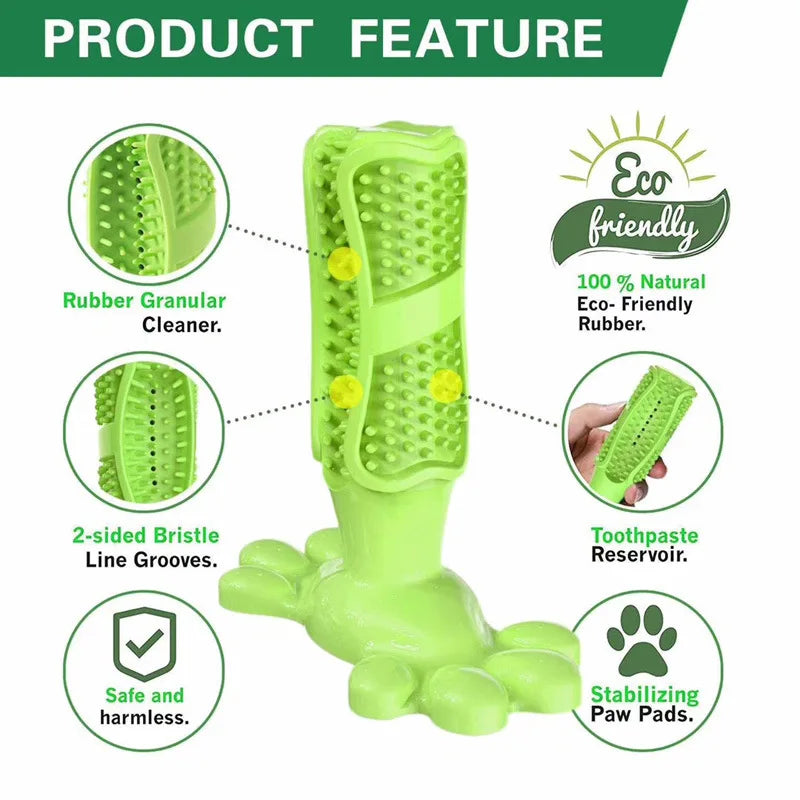 Dogs Puppy Durable Chew Toys Stand Column Pet Molar Bromopnea Teeth Cleaning Tool Interactive Toothbrush Toy Dental Mascotas