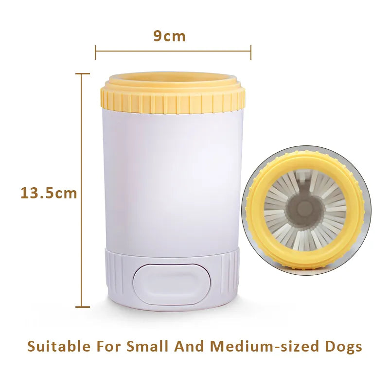 New Automatic Pet Dog Foot Washer Cleaner Brush Soft Silicone needle Dog Paw Cleaner Cup Paw Washing Cup Washer for Dogs Cats