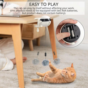 Electric Automatic Lifting Cat Ball Toy Interactive Puzzle Smart Pet Cat Ball Teaser Toys Pet Supply Lifting Balls Electric