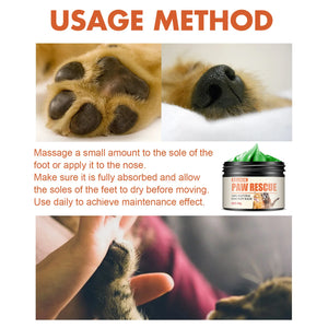 Pet Paw Care Cream Dog Paw Cleaner Foot Nose Moisturizer Protection Anti Crack Prevent Dry Winter Lick Safe Soother Cat Paw Wax